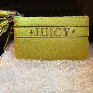 Juicy couture wristlet/wallet/clutch